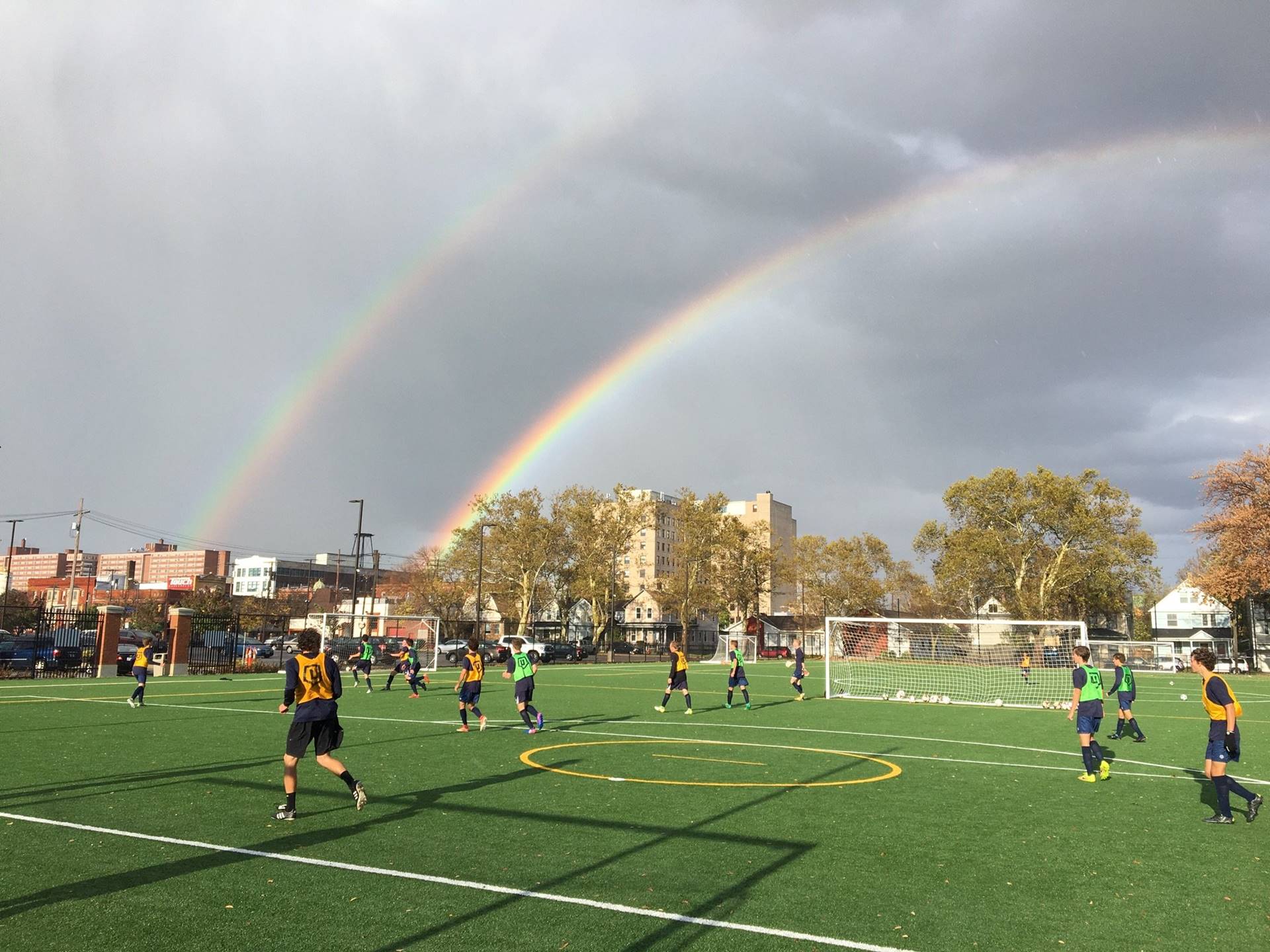 The Dedication of Kyle and McLaughlin Fields Saint Ignatius High School